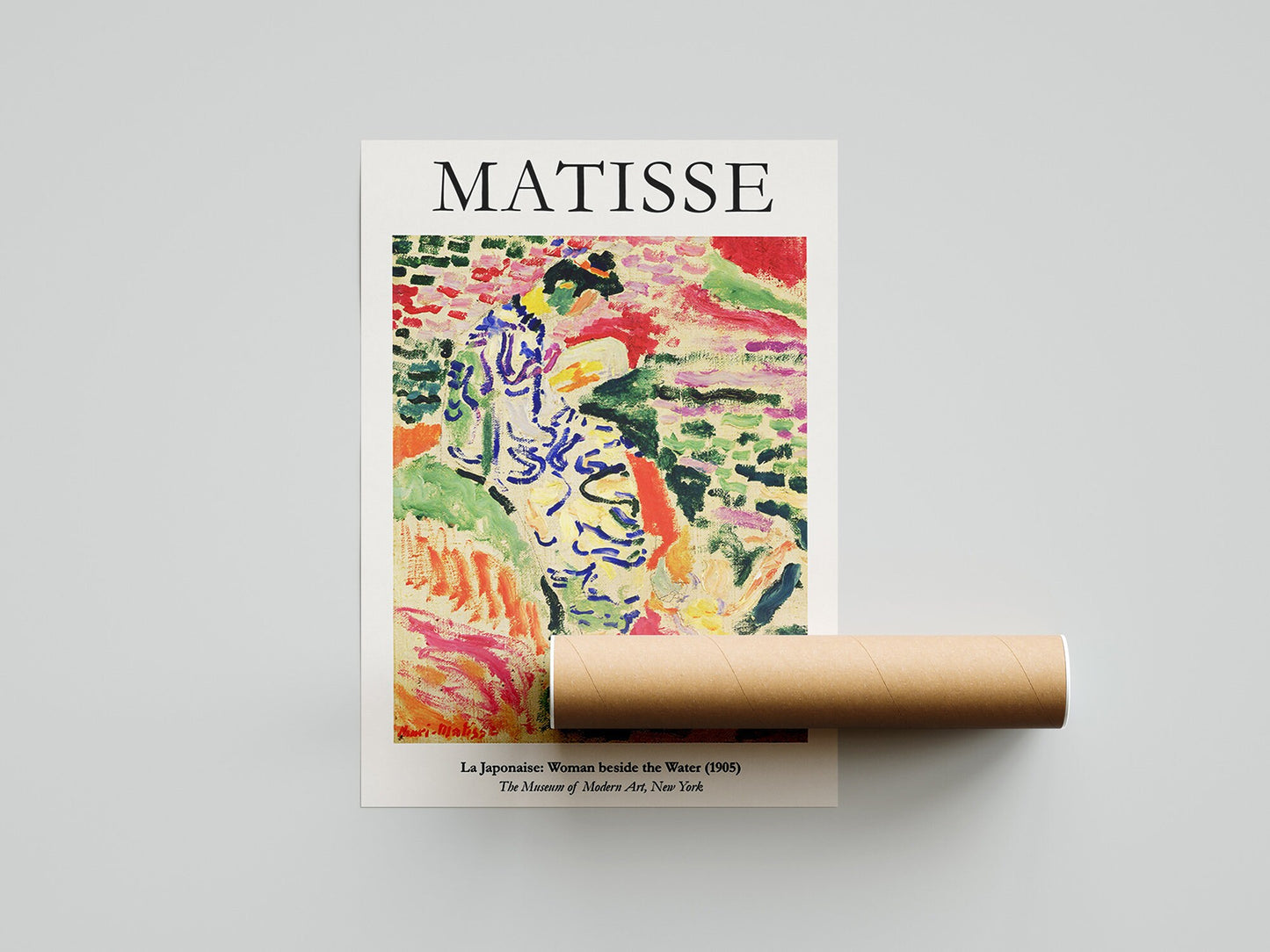 La Japonaise de Henri Matisse - Cartel de exposición IV