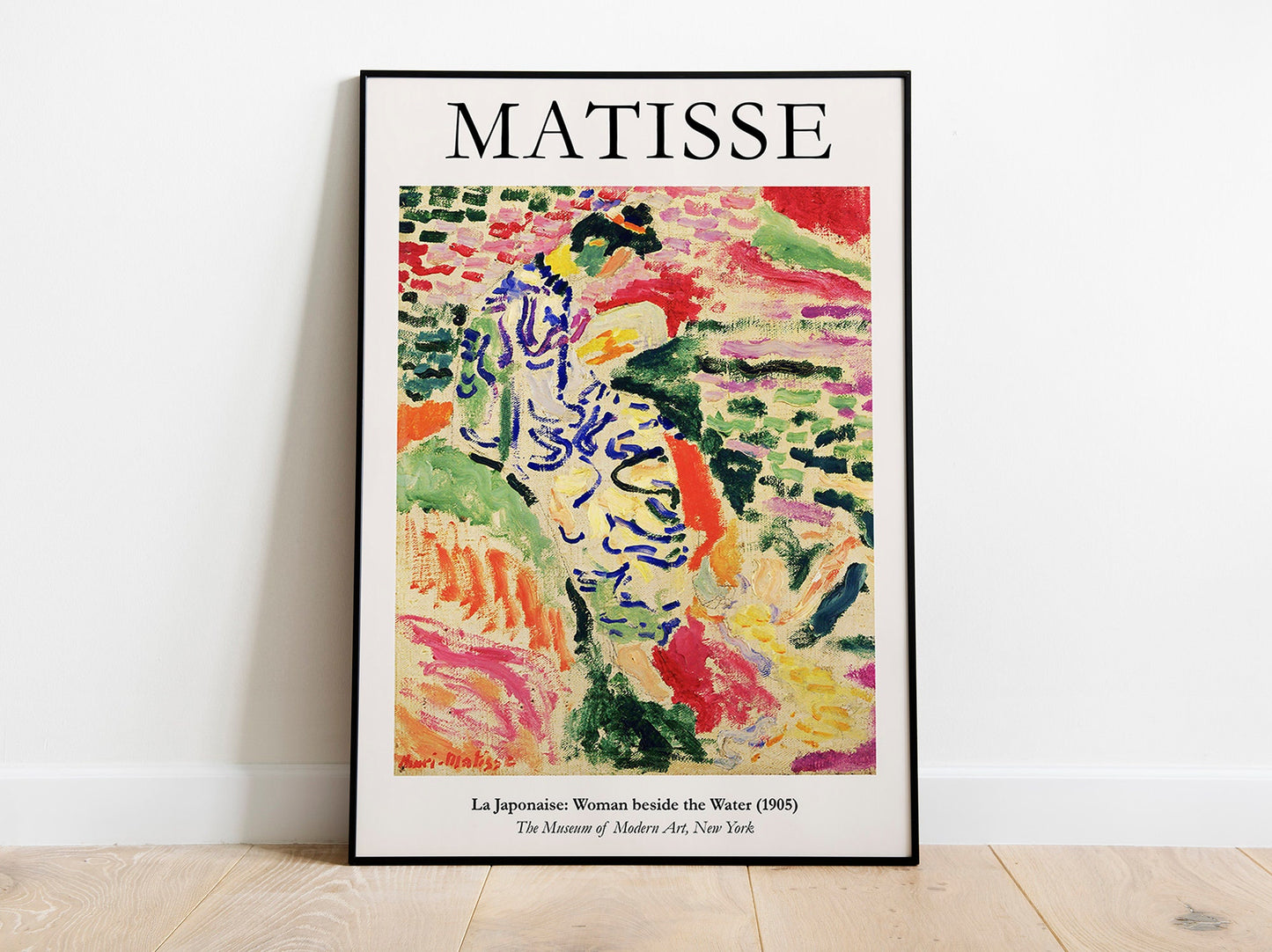 La Japonaise de Henri Matisse - Cartel de exposición IV