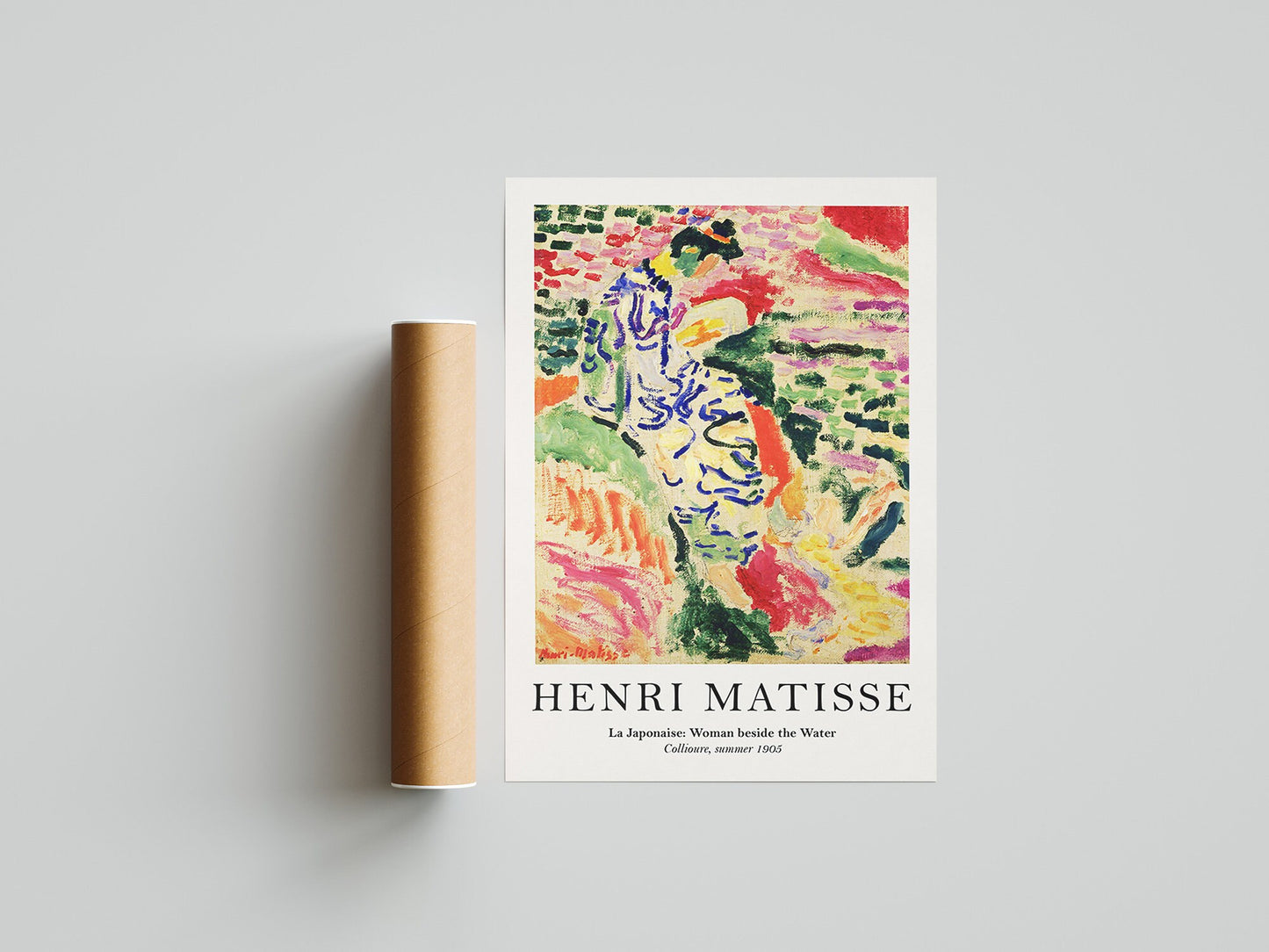 La Japonaise de Henri Matisse - Cartel de exposición III