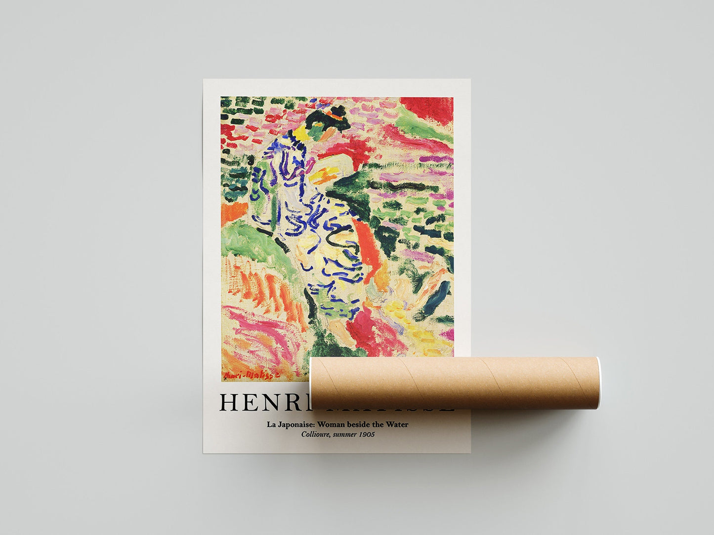 La Japonaise by Henri Matisse - Exhibition Poster III