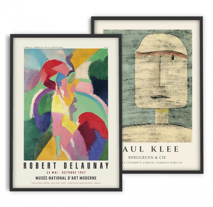 Poster set | Robert Delaunay | Paul Klee