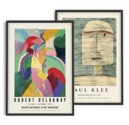 Conjunto de carteles | Robert Delaunay | Paul Klee